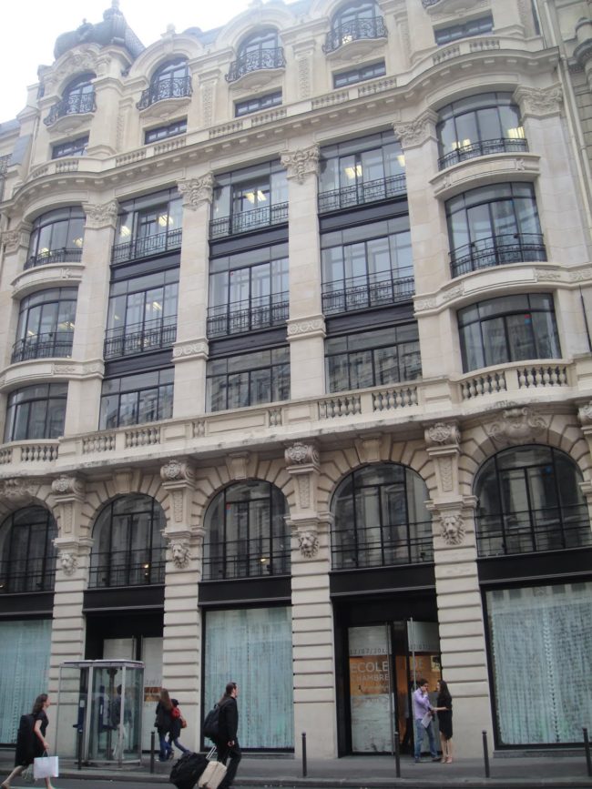 Haute Couture school in paris