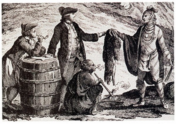 4th of July fashion fur trade history