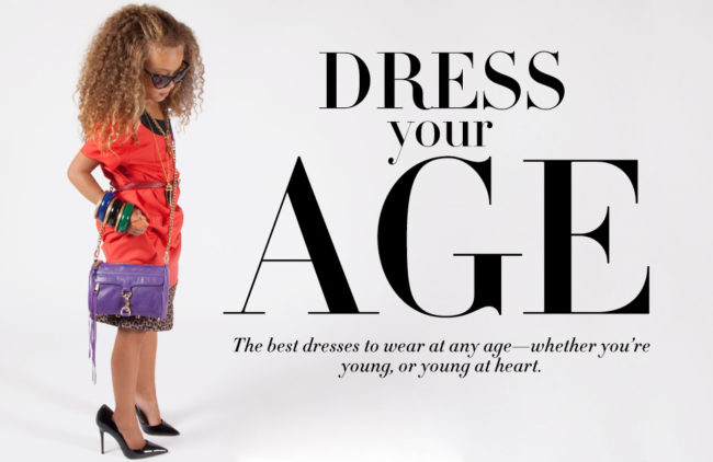 what exactly does “age appropriate dressing” mean?  Who gets to decide what “age appropriate style” is all about?