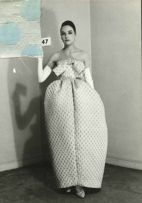 Amphora dress by Cristobal Balenciaga Summer 1959