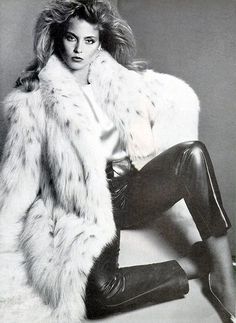 The Love of Fur Campaign from 1979 solar eclipse fashion