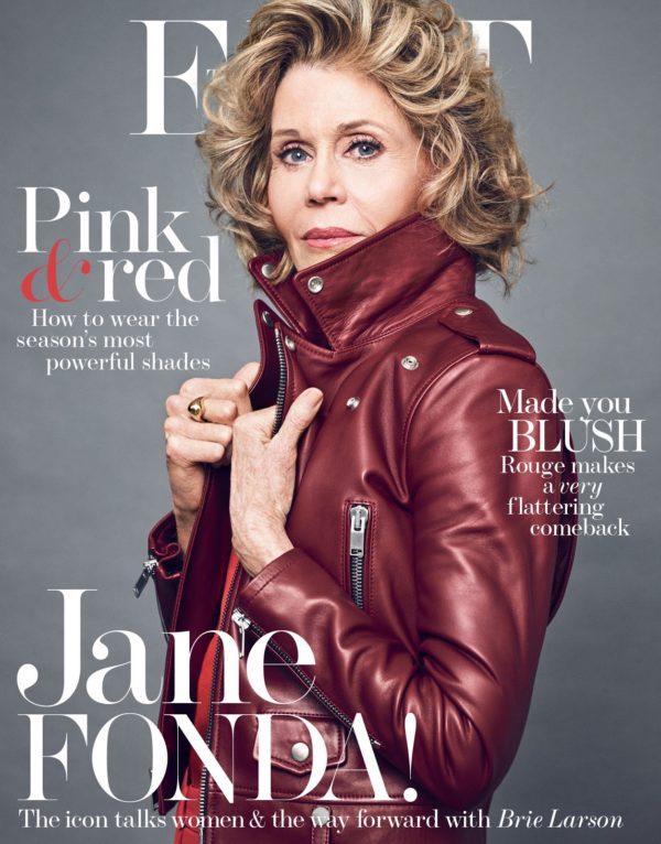 Jane Fonda on the cover of The Edit March 2nd 2017 Age appropriate style