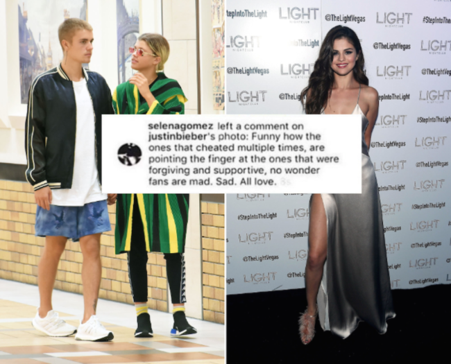 The relationship between Selena Gomez and Justin finally took it's last lap in 2016 after she tried to call him out on social media for flaunting his then new girlfriend Sophia Ritchie
