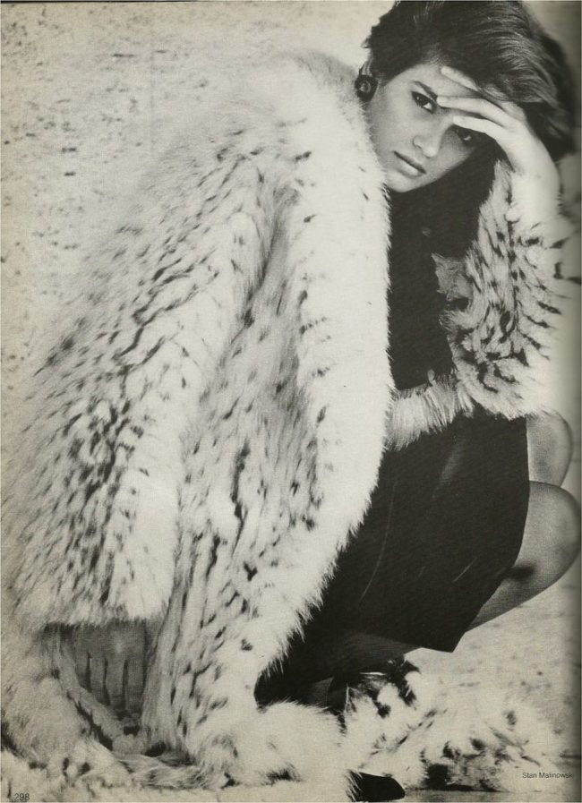 Iconic fashion model Gia Carangi from 1979 solar eclipse fashion