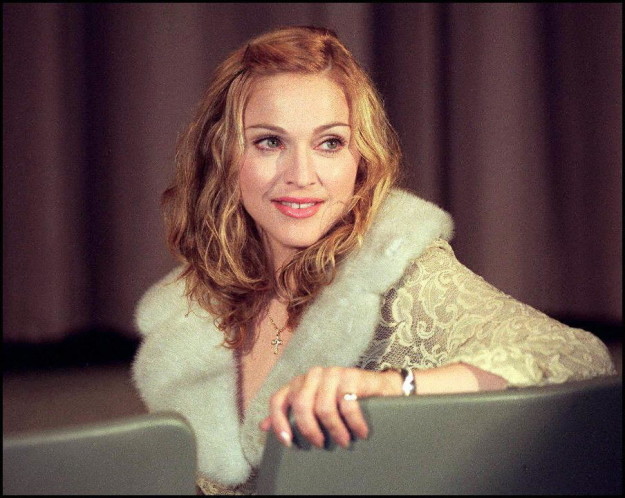 Age Appropriate Style Madonna dressed in a scene from her movie Evita