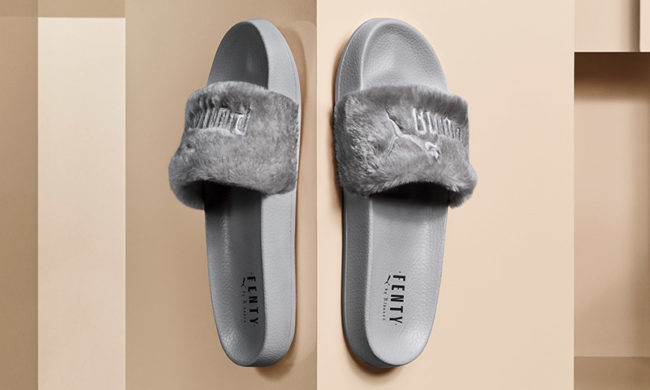 furry footwear Fenty for Puma Summer 2017