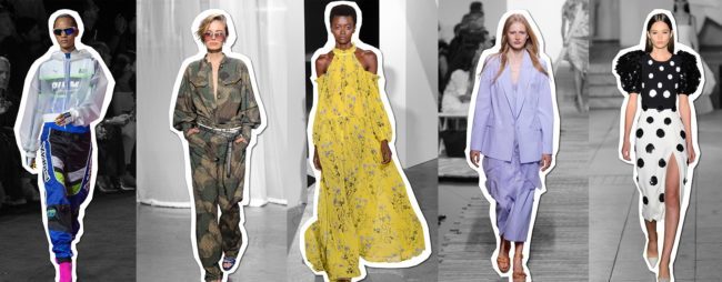 Trends from New York Fashion Week Spring/ Summer 2018