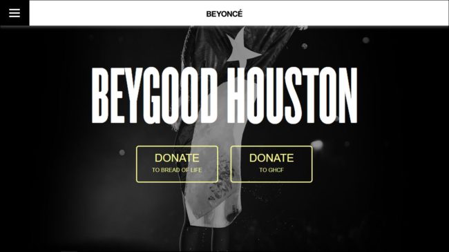 Beyonce and Jay Z pledged 7Million in support of Hurricane Harvey's devastation in Texas