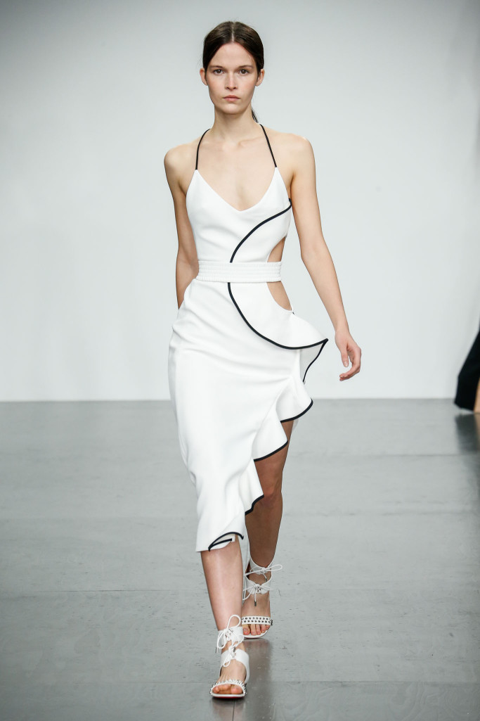 David Koma RTW London Spring Summer 2018