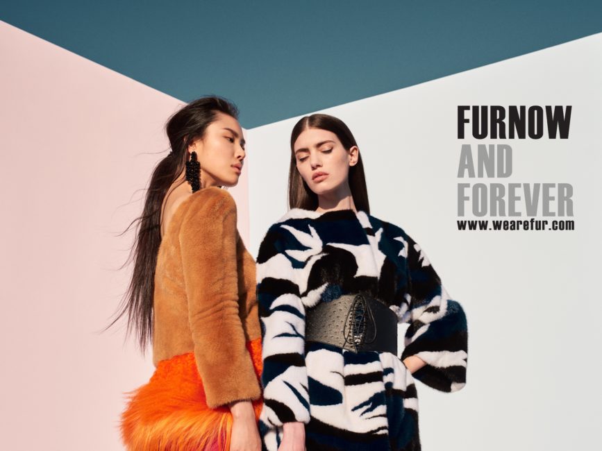 luxury fur fashion trends 2017 IFF campaign