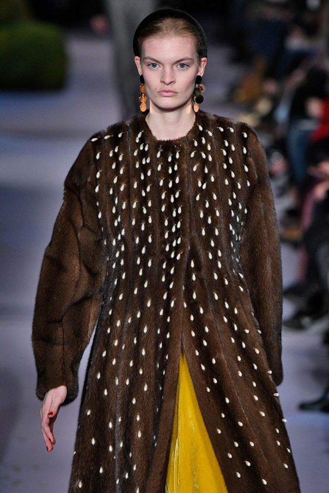 Altuzarra Fall 2017 mink