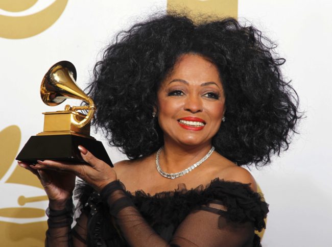 Diana Ross at the 54th Annual Grammy Awards Press Room at the Staples Center in Los Angeles, California, Sunday, February 12, 2012.