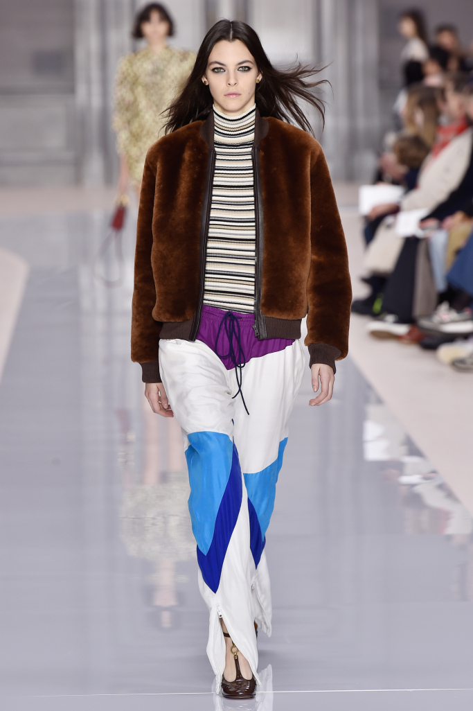 Chloé RTW Fall 2017- SPORT LUXE arctic