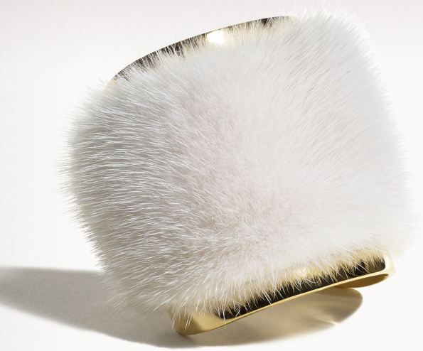 Fur cuff bracelet the perfect stocking stuffers