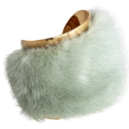 Fur cuff bracelet the perfect stocking stuffers