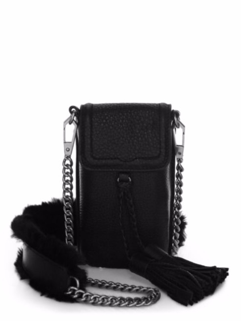 Isobel Chain & Fur Strap Phone Case by Rebecca Minkoff stocking stuffers