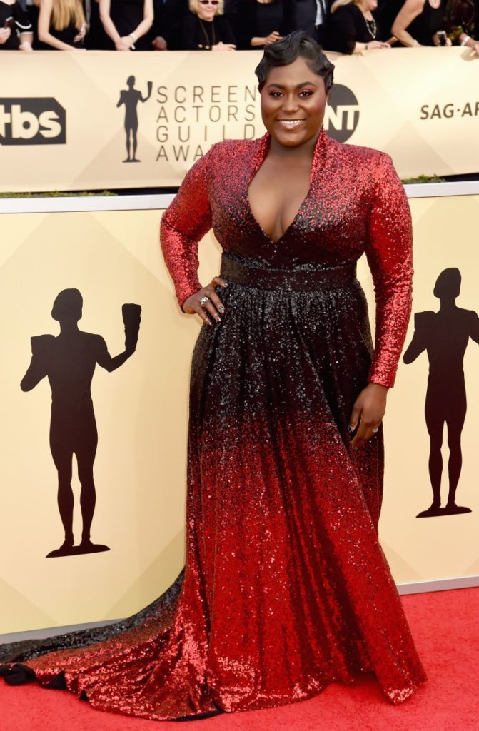 Danielle Brooks at the 2018 Screen Actors Guild Awards