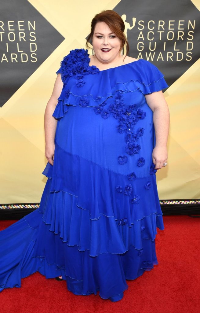Chrissy Metz at the 2018 Screen Actors Guild Awards