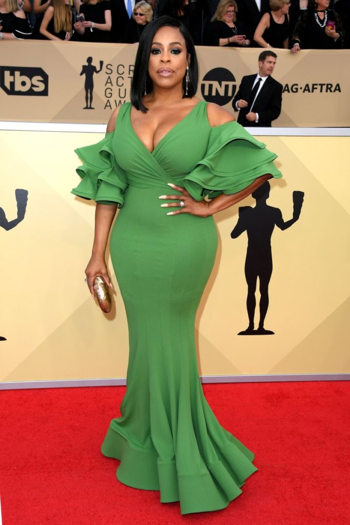 Niecy Nash at the 2018 Screen Actors Guild Awards