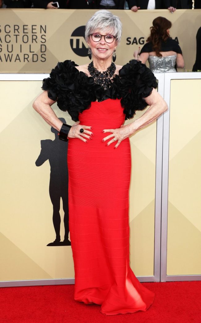 Rita Moreno at the 2018 Screen Actors Guild Awards