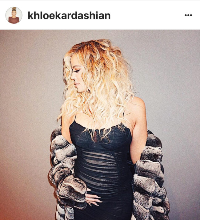 celebrity style Khloe Kardashian announced that she had officially entered her 6 month of pregnancy on New Year's Eve