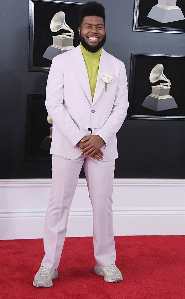 Khalid at the 2018 Grammy Awards