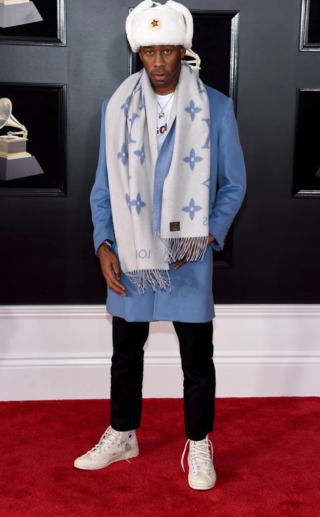Tyler the Creator at the 2018 Grammy Awards