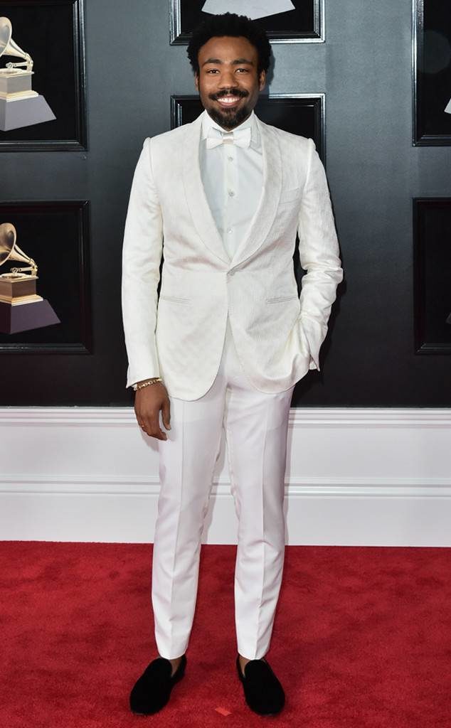 Donald Glover (a.k.a. -Childish Gambino) at the 2018 Grammy Awards