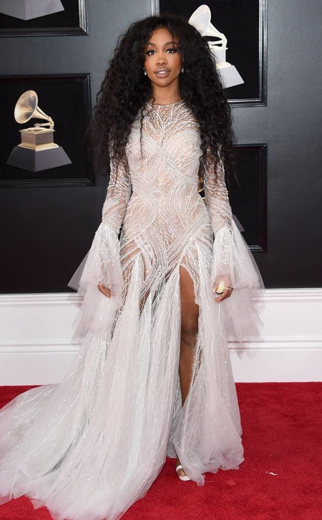 SZA at the 2018 Grammy Awards