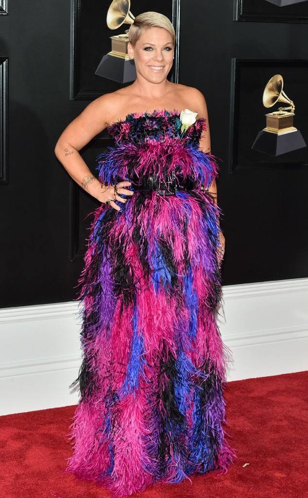 Pink at the 2018 Grammy Awards