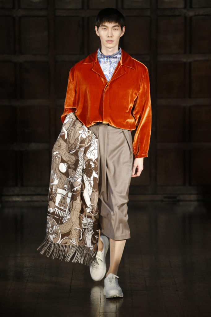 Edward Crutchley Menswear Fall 2018 /2019