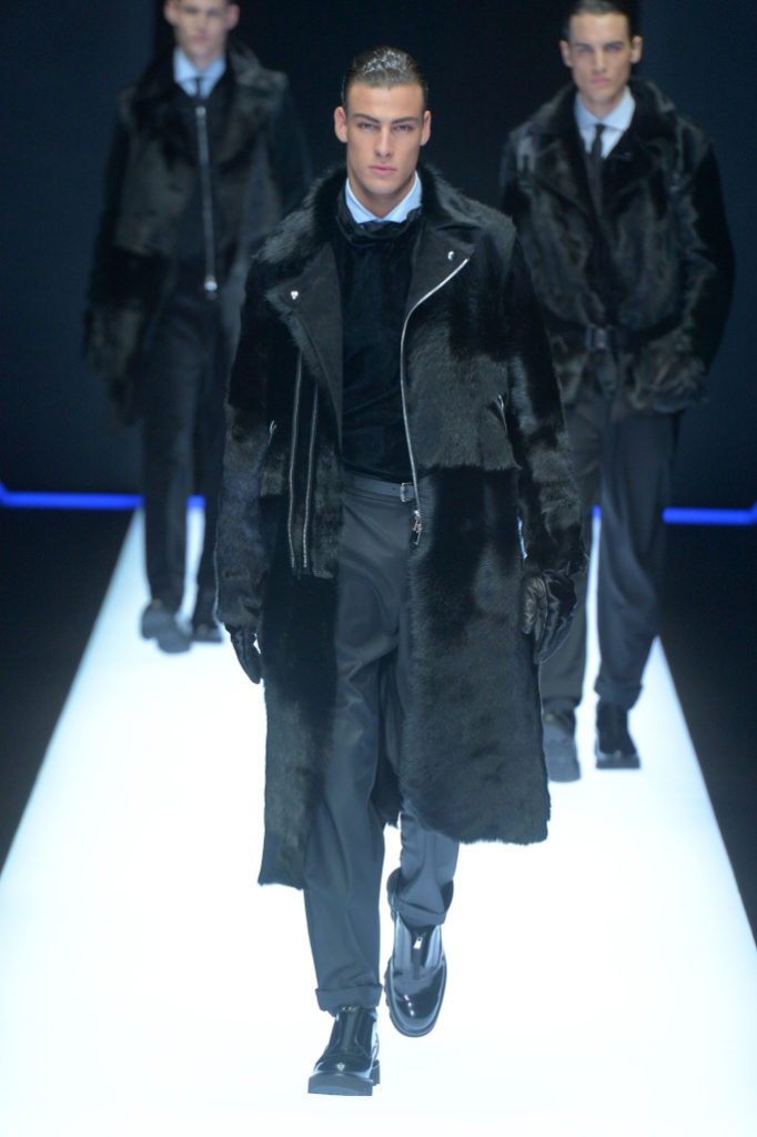 Emporio Armani Menswear Fall 2018 Milan Fashion Week