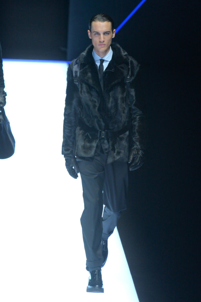 Emporio Armani Menswear Fall 2018 Milan Fashion Week