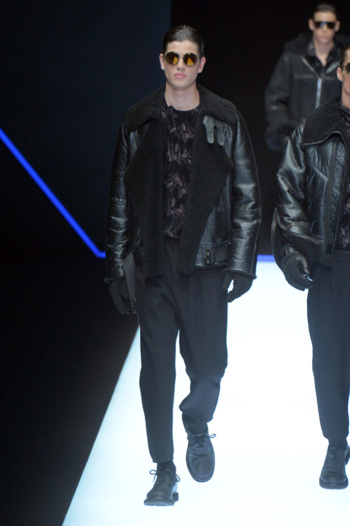 Emporio Armani Menswear Fall 2018 Milan Fashion Week