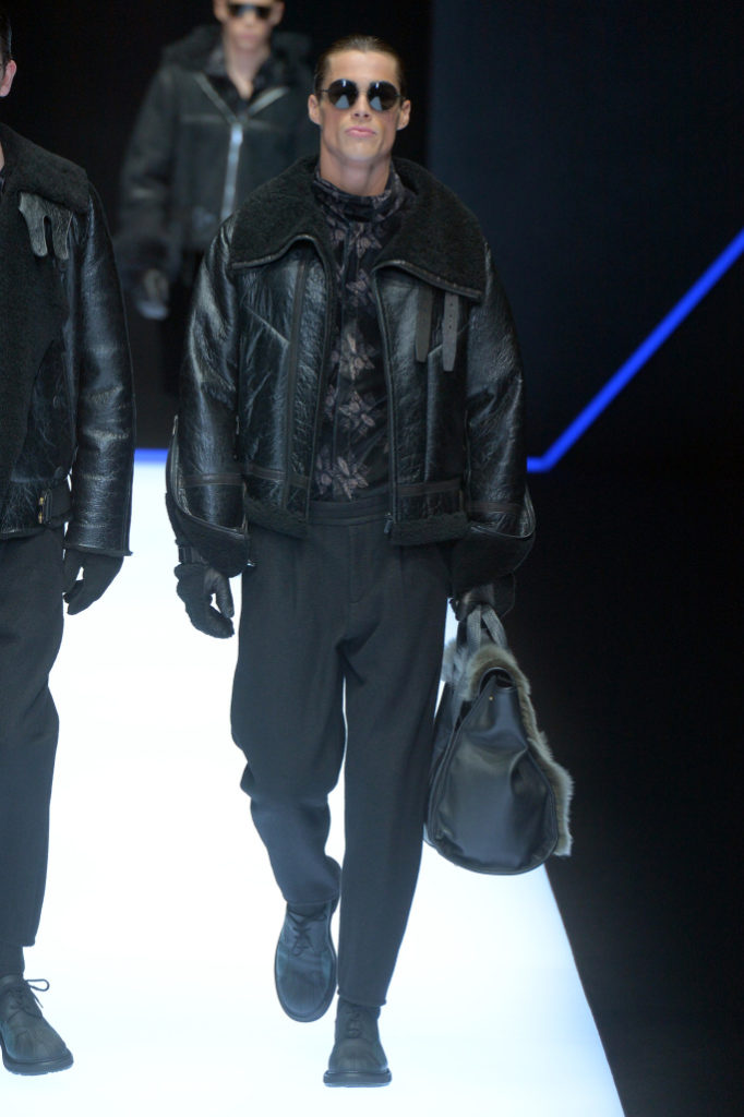 Emporio Armani Menswear Fall 2018 Milan Fashion Week