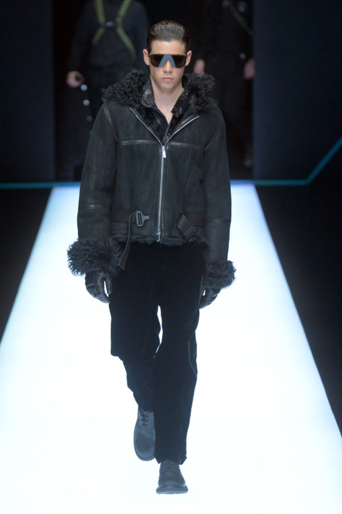 Emporio Armani Menswear Fall 2018 Milan Fashion Week