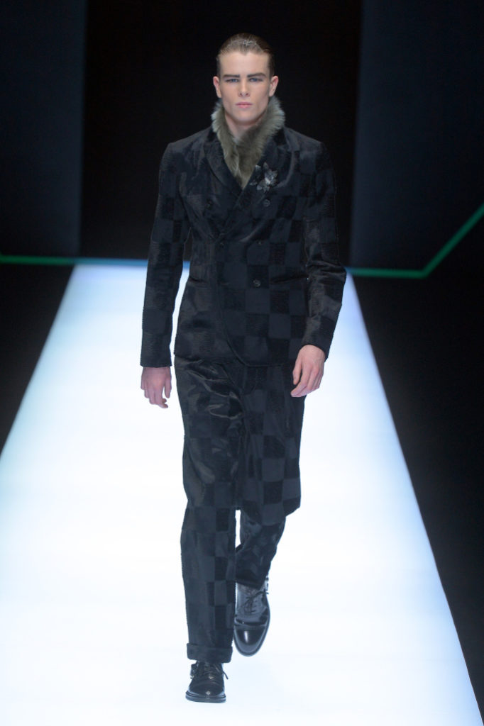 Emporio Armani Menswear Fall 2018 Milan Fashion Week