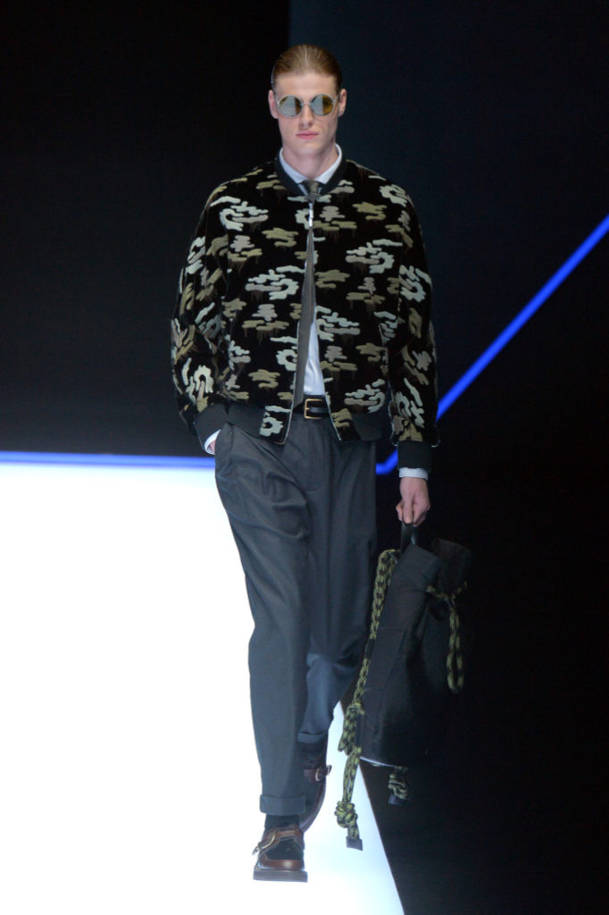 Emporio Armani Menswear Fall 2018 Milan Fashion Week