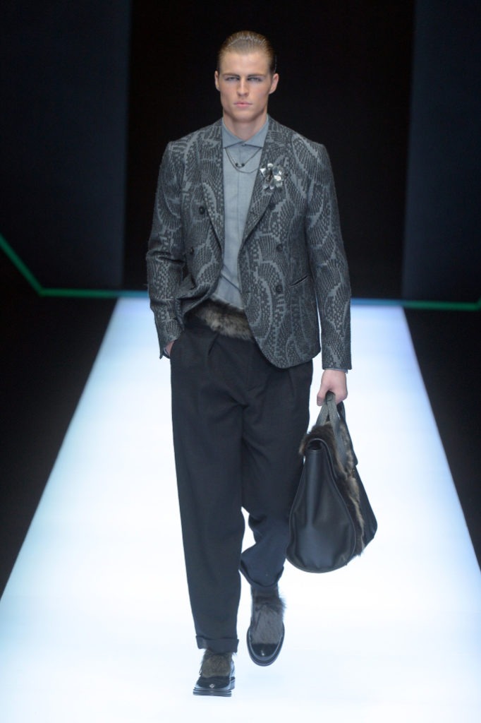 Emporio Armani Menswear Fall 2018 Milan Fashion Week