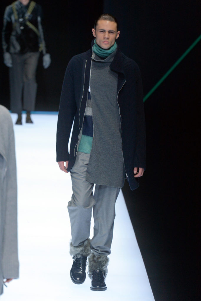 Emporio Armani Menswear Fall 2018 Milan Fashion Week