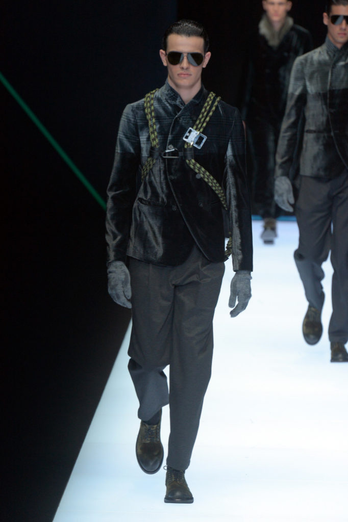 Emporio Armani Menswear Fall 2018 Milan Fashion Week