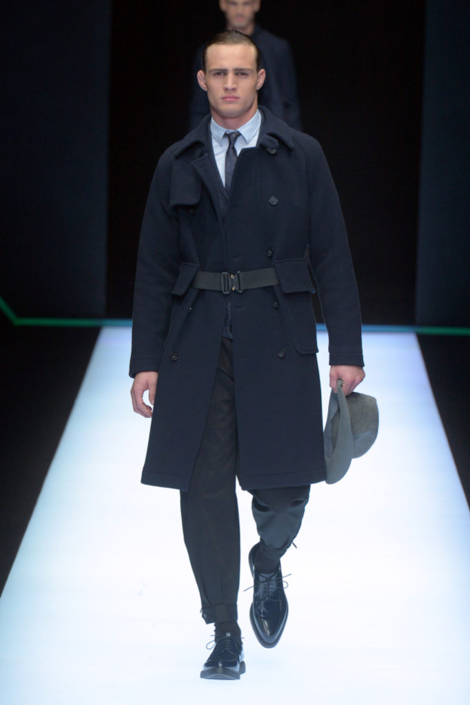 Emporio Armani Menswear Fall 2018 Milan Fashion Week