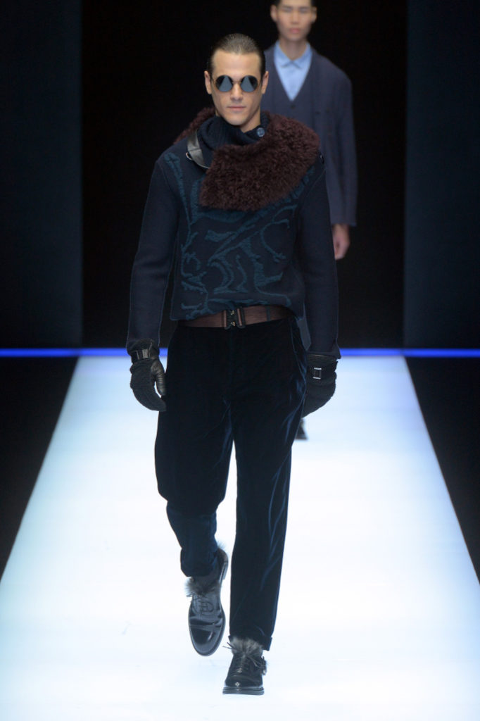 Emporio Armani Menswear Fall 2018 Milan Fashion Week