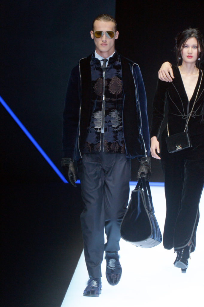 Emporio Armani Menswear Fall 2018 Milan Fashion Week