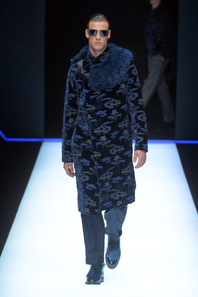 Emporio Armani Menswear Fall 2018 Milan Fashion Week