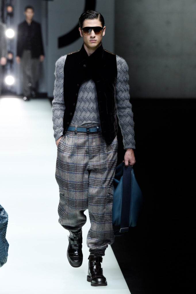 Giorgio Armani Men's Fall 2018- Milan Fashion Week