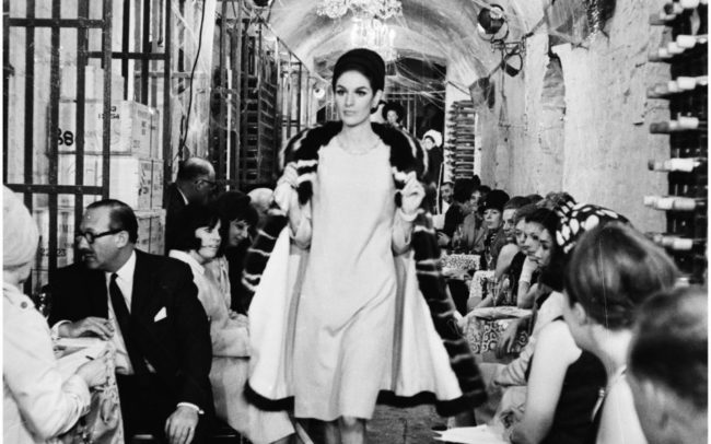 1965 Givenchy Paris show