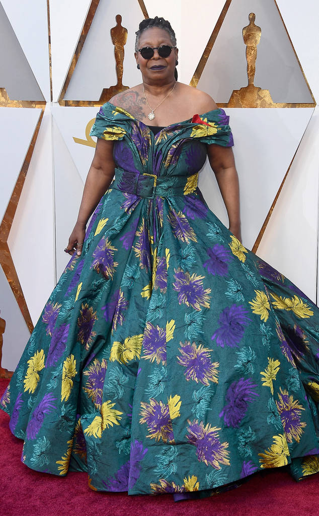 Whoopie Goldberg wore this ill-fitting Christian Siriano frock. Thank goodness the designer had soo many other slam dunks on the Oscars' red carpet