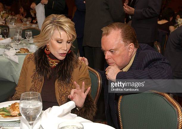 Leon Hall and Joan Rivers in 2005