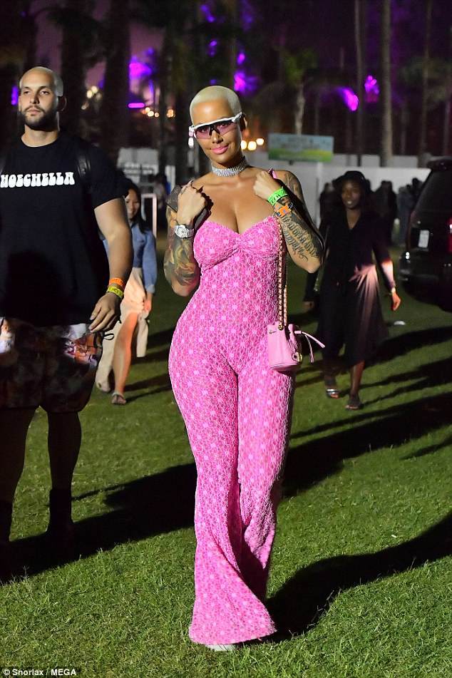 Amber Rose Coachella style